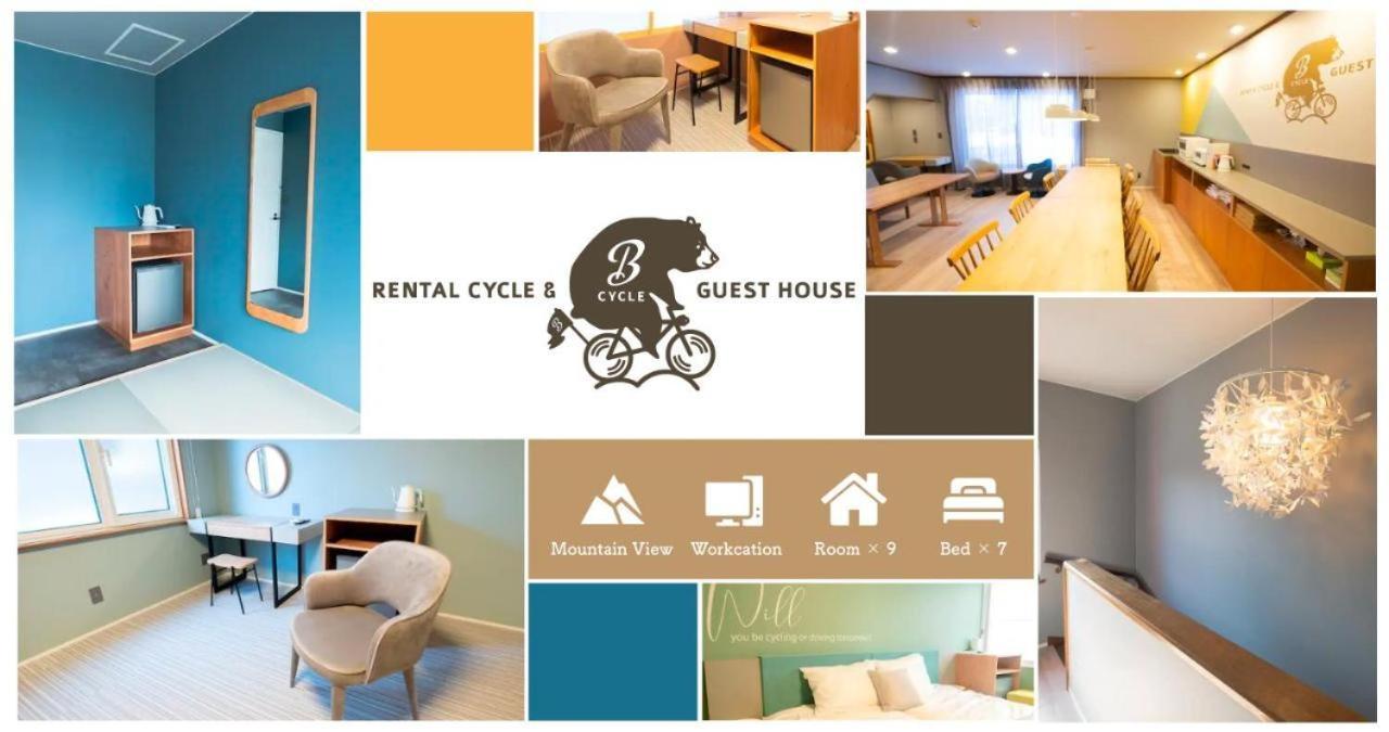 B Cycle Hostel Biei Exterior photo